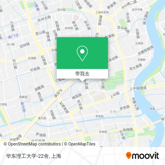 华东理工大学-22舍地图