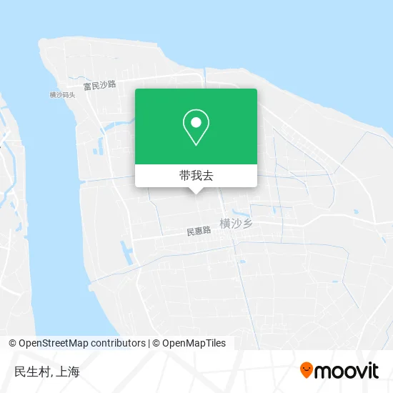 民生村地图