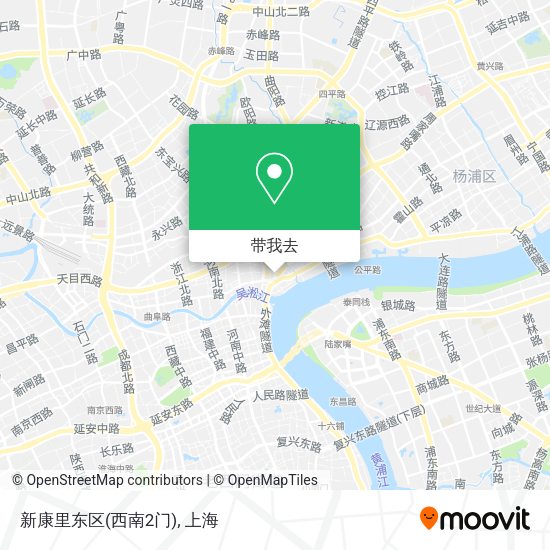 新康里东区(西南2门)地图