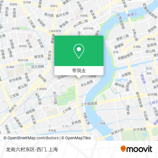 龙南六村东区-西门地图