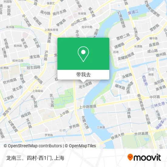 龙南三、四村-西1门地图