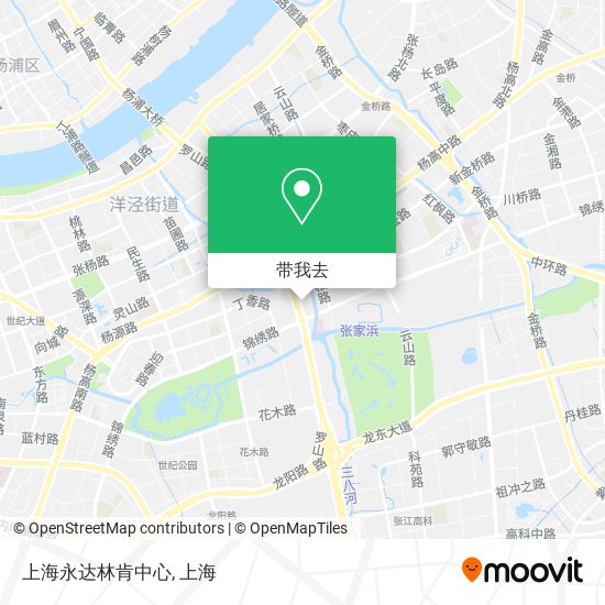 上海永达林肯中心地图