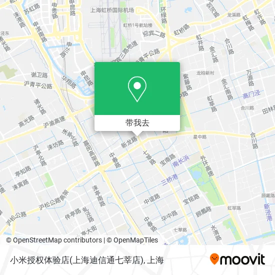 小米授权体验店(上海迪信通七莘店)地图