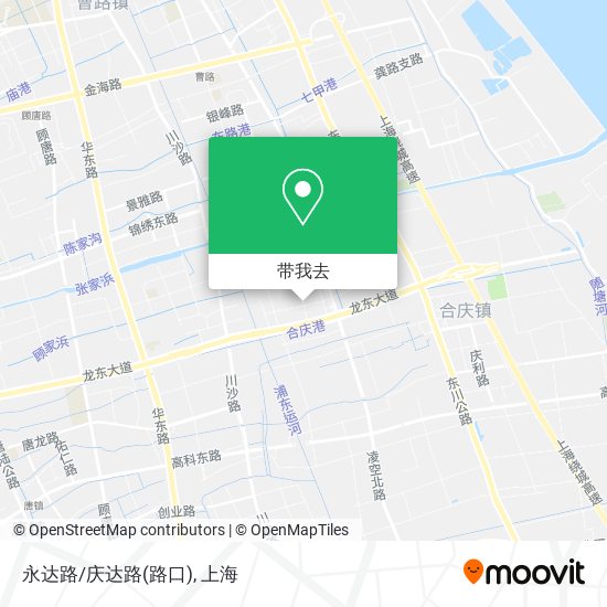 永达路/庆达路(路口)地图