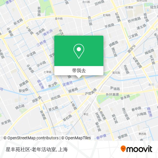 星丰苑社区-老年活动室地图