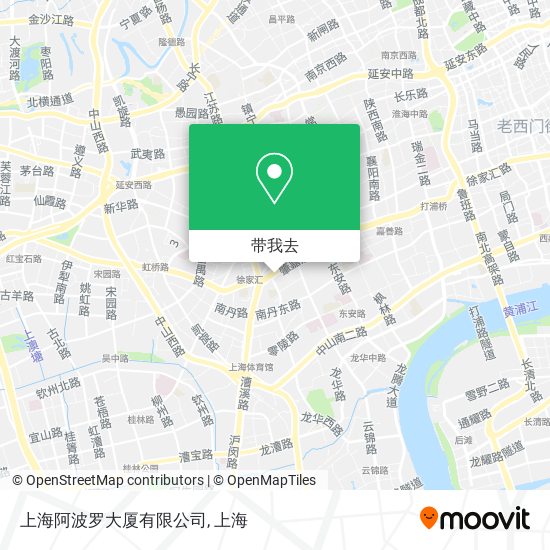 上海阿波罗大厦有限公司地图