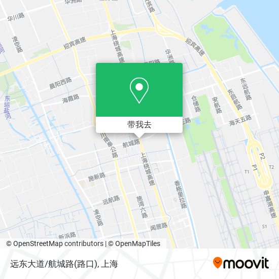 远东大道/航城路(路口)地图