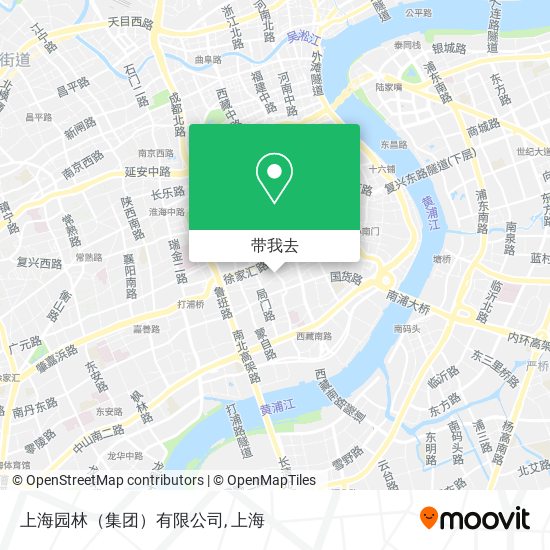 上海园林（集团）有限公司地图