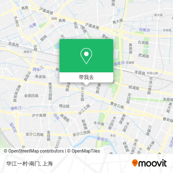 华江一村-南门地图