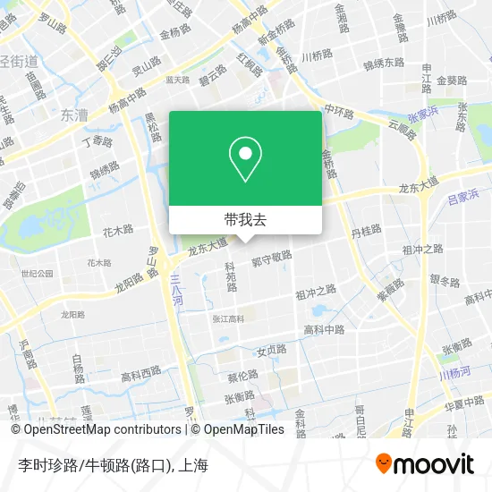 李时珍路/牛顿路(路口)地图
