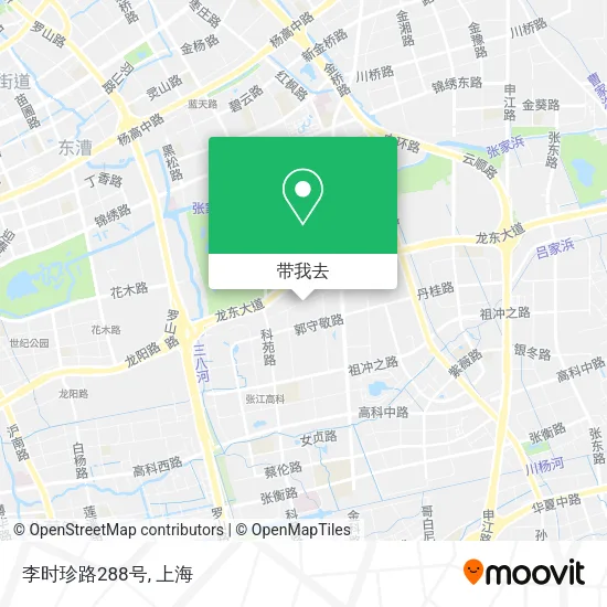 李时珍路288号地图