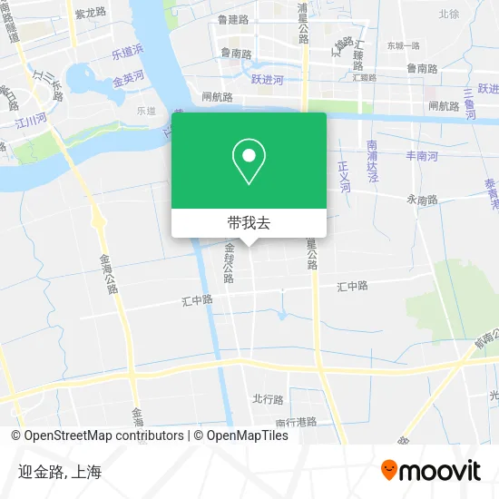 迎金路地图