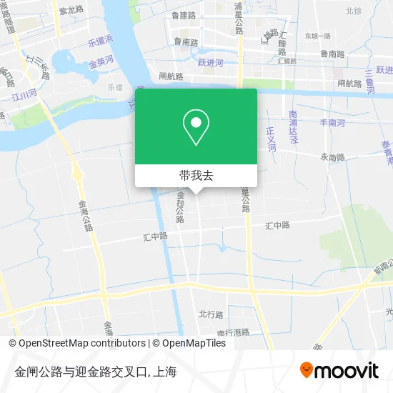 金闸公路与迎金路交叉口地图
