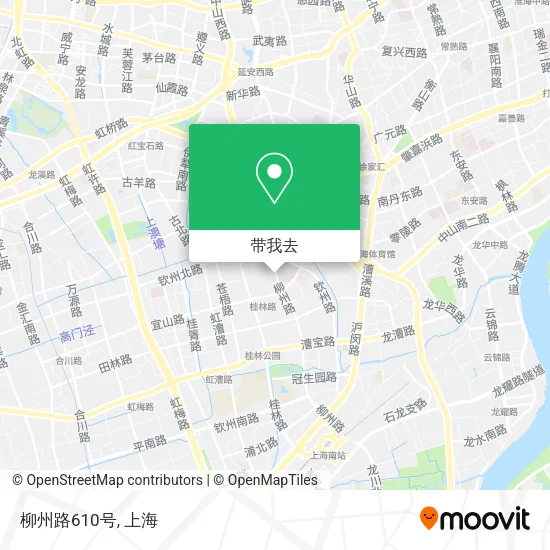 柳州路610号地图