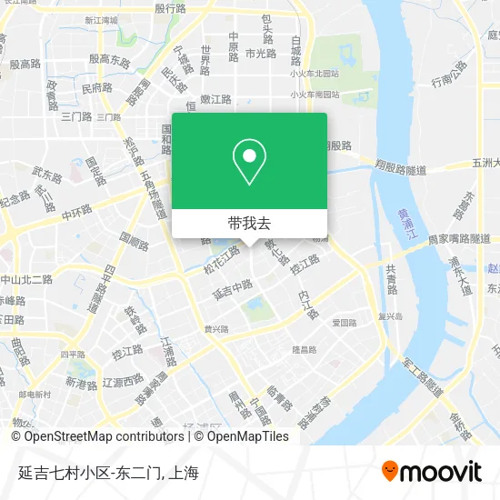 延吉七村小区-东二门地图