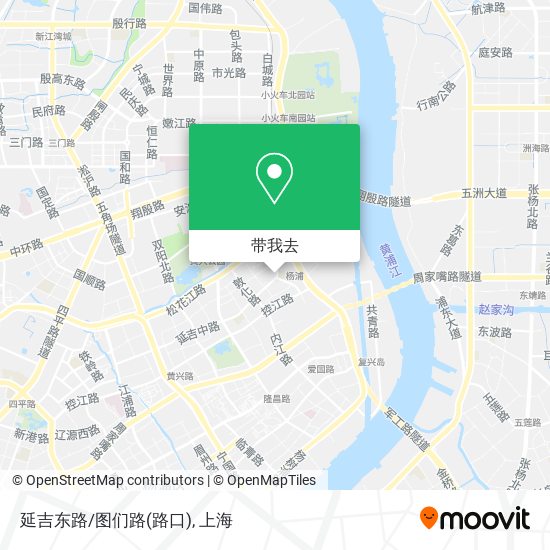 延吉东路/图们路(路口)地图