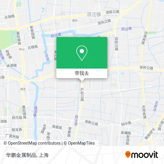 华鹏金属制品地图