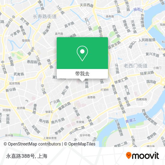 永嘉路388号地图