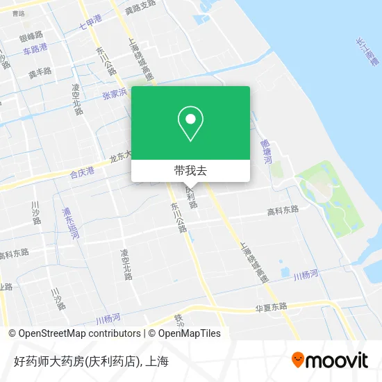 好药师大药房(庆利药店)地图