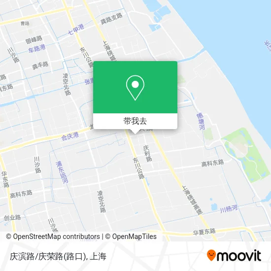 庆滨路/庆荣路(路口)地图