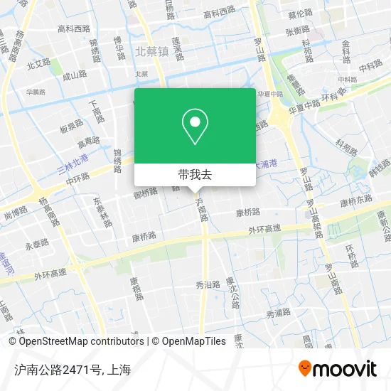 沪南公路2471号地图