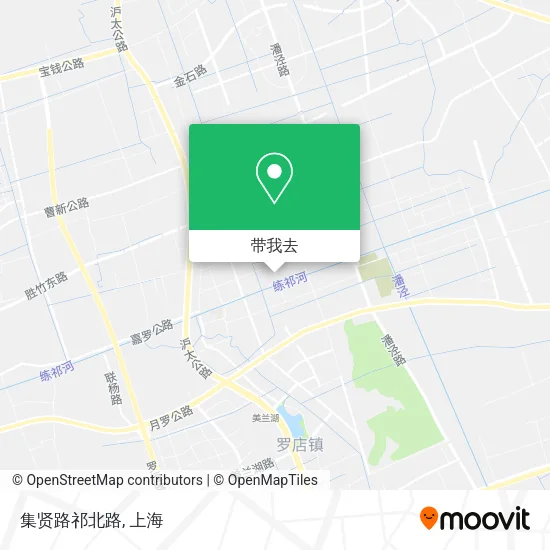 集贤路祁北路地图
