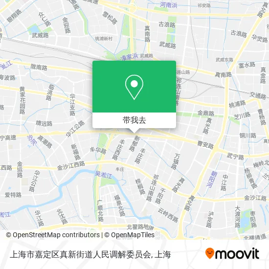 上海市嘉定区真新街道人民调解委员会地图