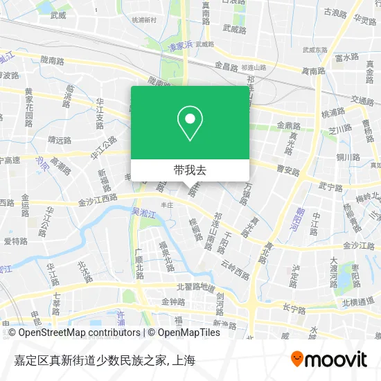 嘉定区真新街道少数民族之家地图