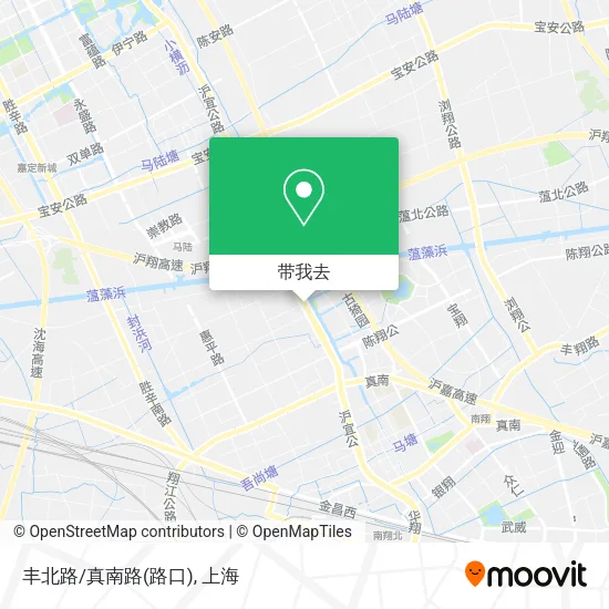丰北路/真南路(路口)地图