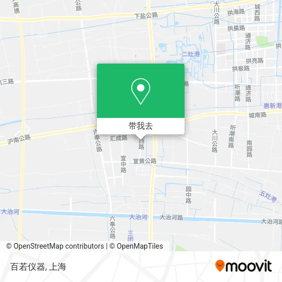 百若仪器地图