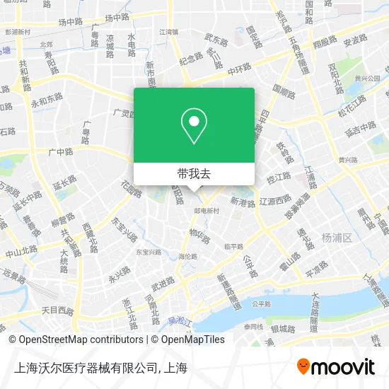 上海沃尔医疗器械有限公司地图