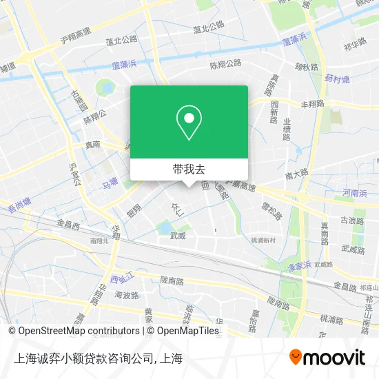 上海诚弈小额贷款咨询公司地图