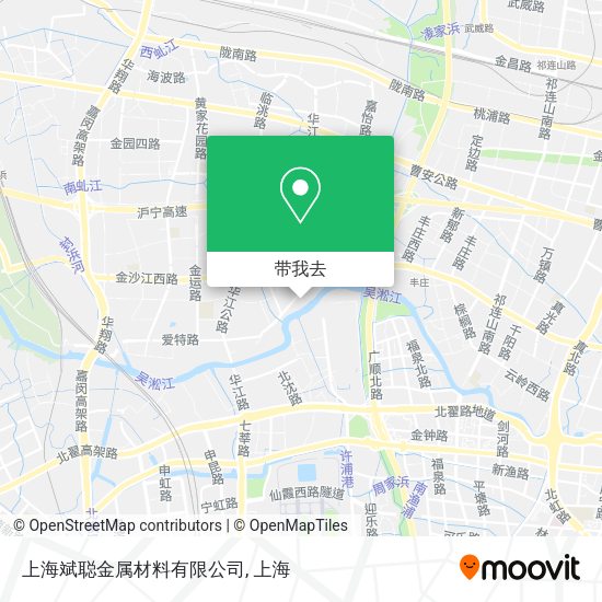 上海斌聪金属材料有限公司地图