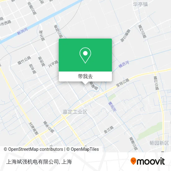 上海斌强机电有限公司地图