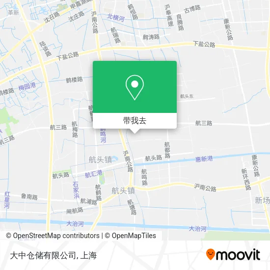 大中仓储有限公司地图