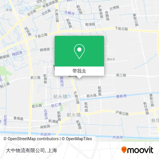 大中物流有限公司地图