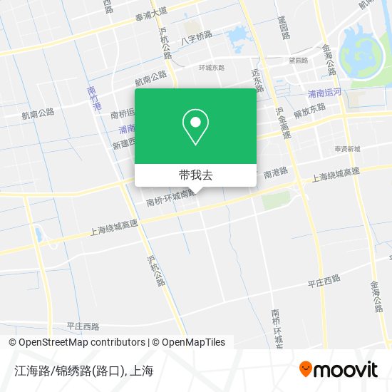 江海路/锦绣路(路口)地图