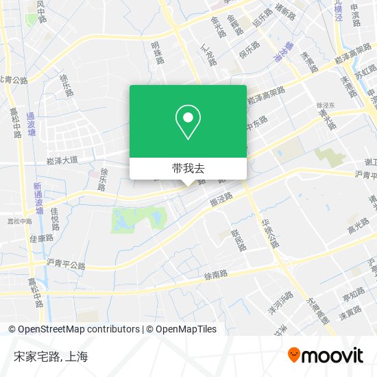 宋家宅路地图