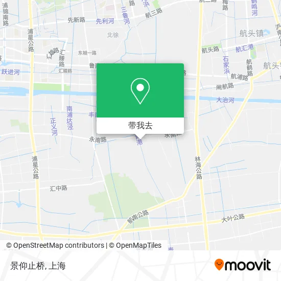 景仰止桥地图