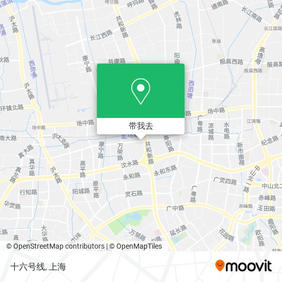 十六号线地图