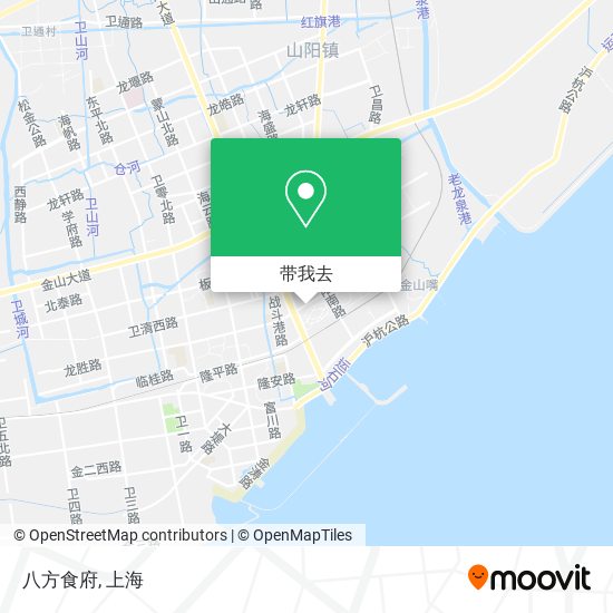 八方食府地图