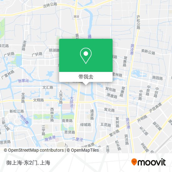 御上海-东2门地图