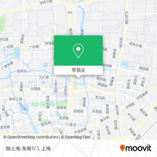 御上海-东南1门地图
