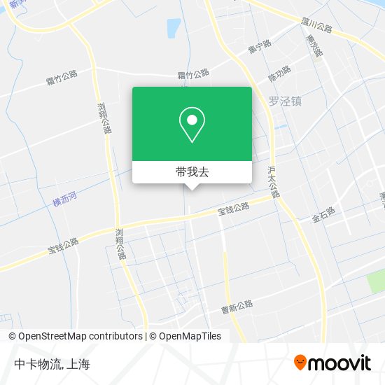 中卡物流地图