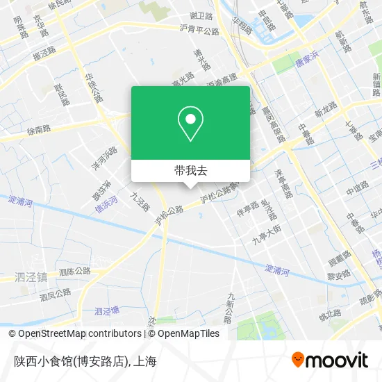 陕西小食馆(博安路店)地图