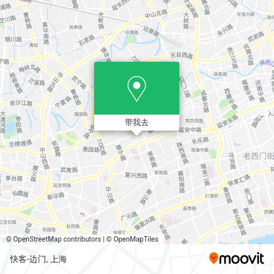 快客-边门地图