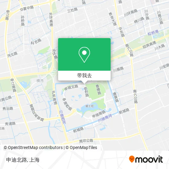 申迪北路地图