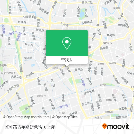 虹许路古羊路(招呼站)地图
