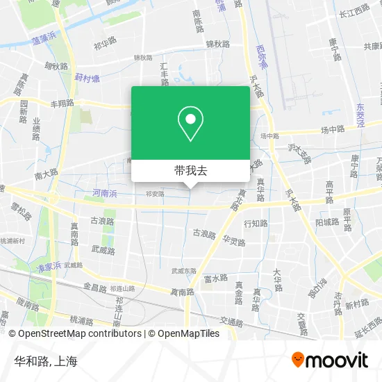 华和路地图