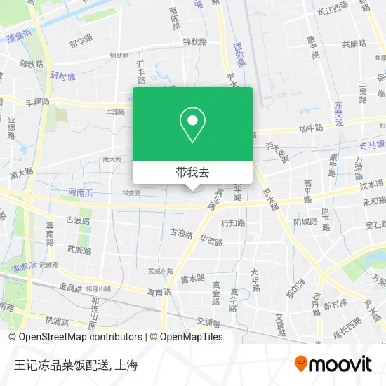 王记冻品菜饭配送地图